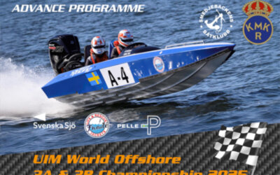 UIM World Offshore 3A & 3B Championship 2025 23-26 juli