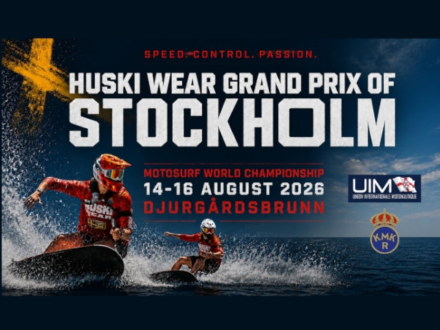 VÄLKOMMEN TILL MOTOSURF WORLD CHAMPIONSHIP PÅ DJURGÅRDEN